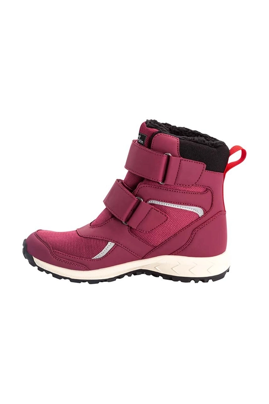 Jack Wolfskin cizme de iarna pentru copii WOODLAND WT TEXAPORE HIGH VC 4054001 burgundia AW24