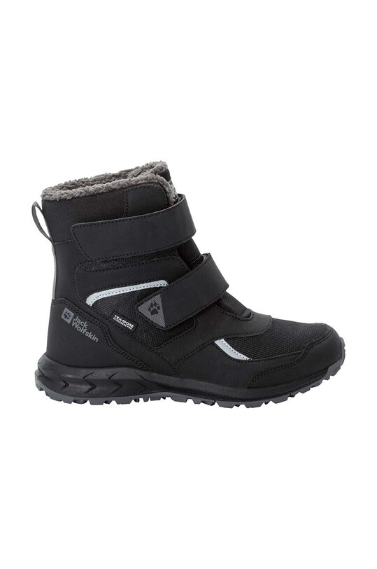 Jack Wolfskin cizme de iarna pentru copii WOODLAND WT TEXAPORE HIGH VC 4054001 negru AW24