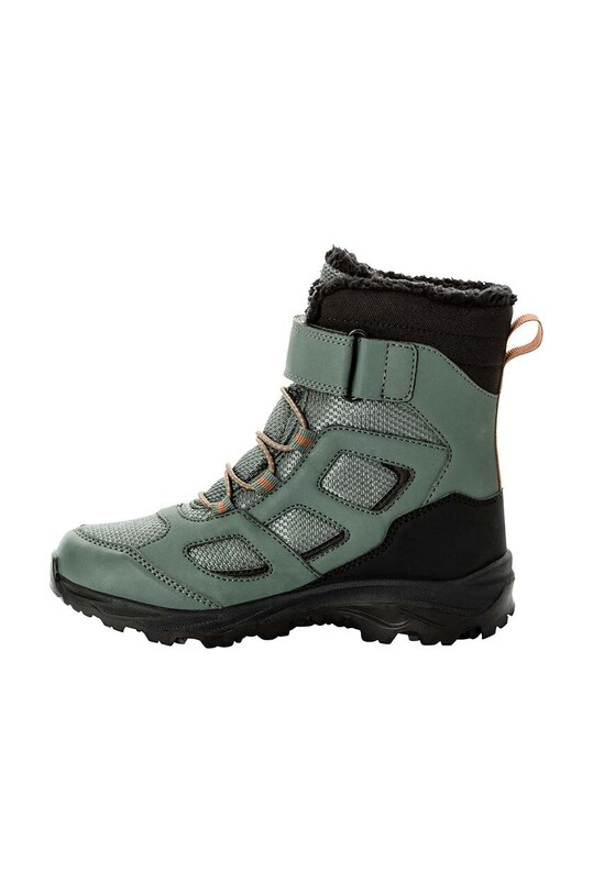 Jack Wolfskin buty zimowe dziecięce VOJO WT TEXAPORE HIGH zielony 4054011