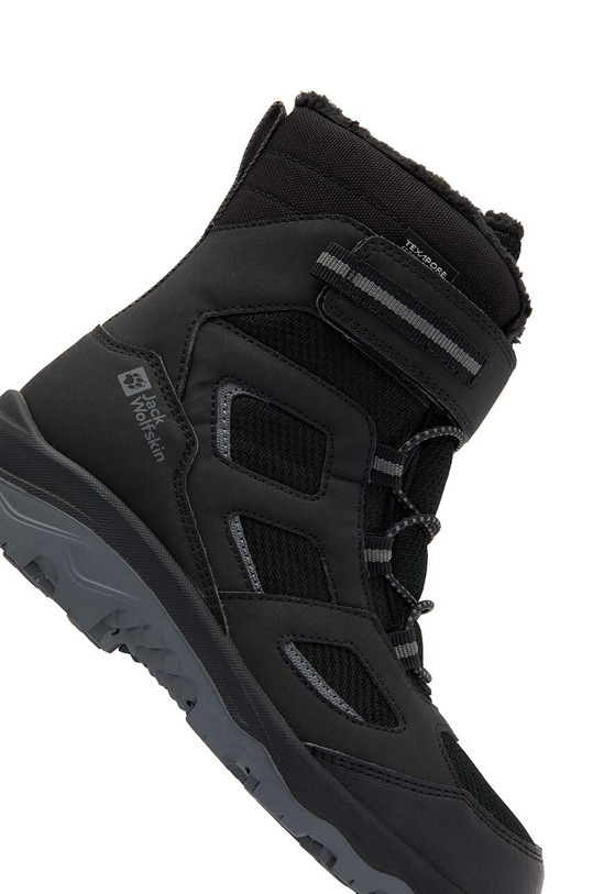 Хлопчик Дитячі зимові черевики Jack Wolfskin VOJO WT TEXAPORE HIGH 4054011 чорний