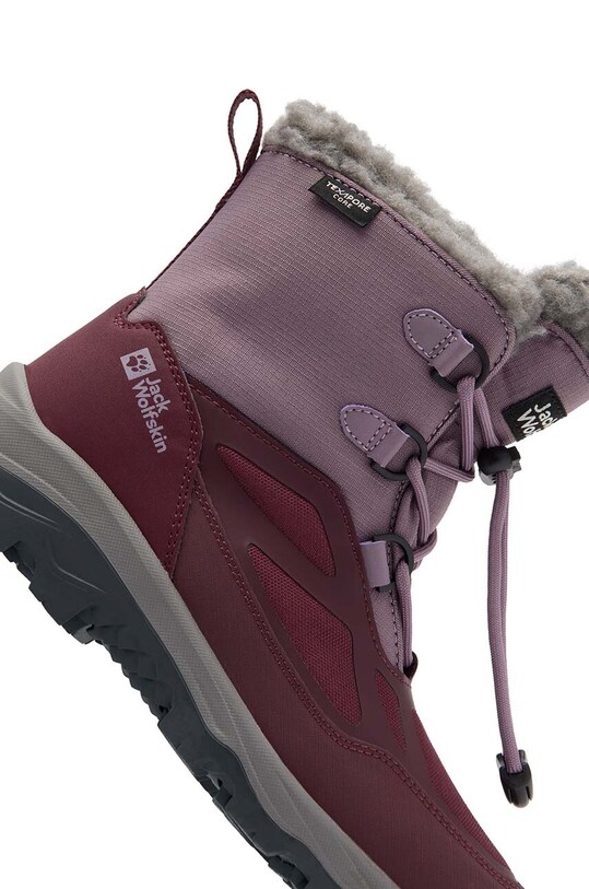 Jack Wolfskin cizme de iarna pentru copii VOJO SHELL XT TEXAPORE MID 4054101 violet