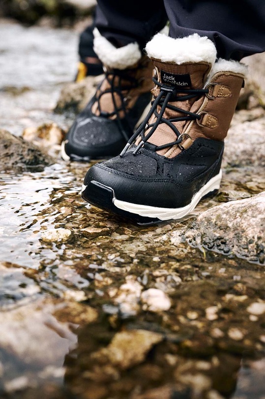 Jack Wolfskin cizme de iarna pentru copii VOJO SHELL XT TEXAPORE MID 4054101