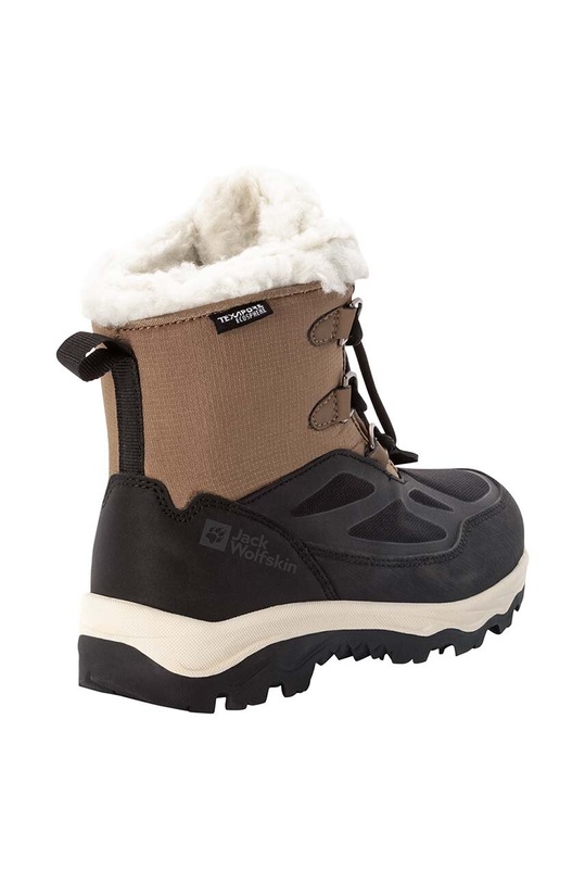 Jack Wolfskin cizme de iarna pentru copii VOJO SHELL XT TEXAPORE MID maro 4054101