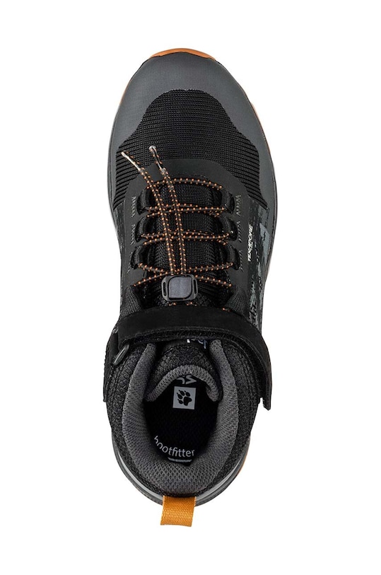 Detské zimné topánky Jack Wolfskin VILLI HIER TEXAPORE MID 4056821 čierna