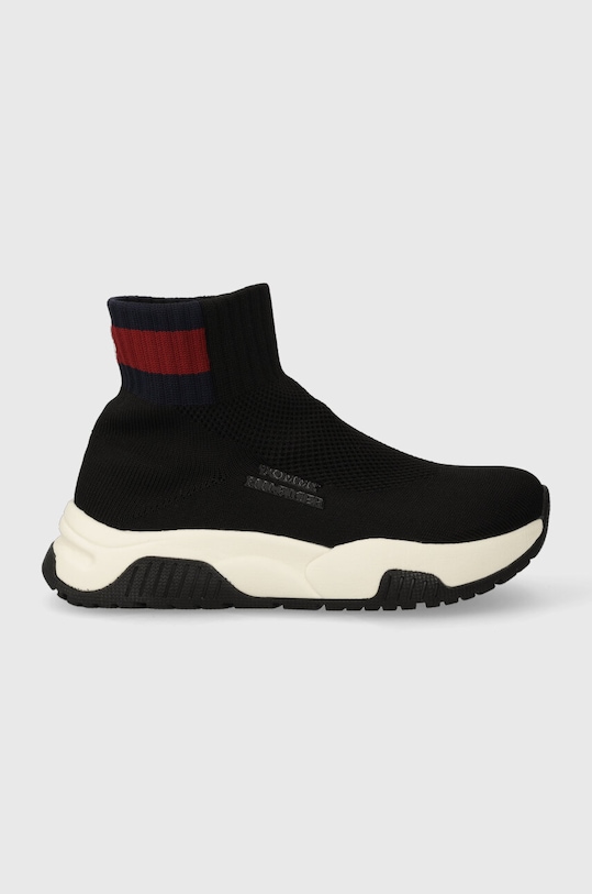 Tommy Hilfiger sneakersy dziecięce wysoka czarny T3A9.33007.35.40