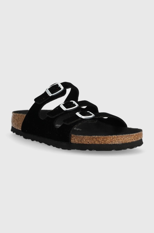 Birkenstock klapki dziecięce Florida 1025164.36.39 czarny AW23