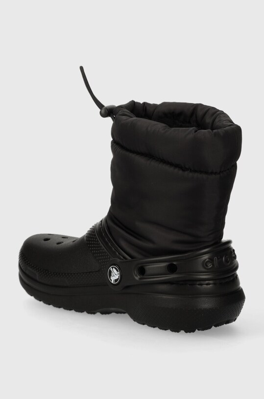 Хлопчик Дитячі чоботи Crocs Classic Lined Neo Puff 207940.CROCS.CLASSIC.LI чорний