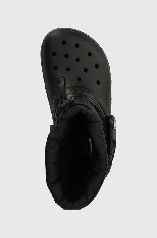 Дитячі чоботи Crocs Classic Lined Neo Puff чорний 207940.CROCS.CLASSIC.LI
