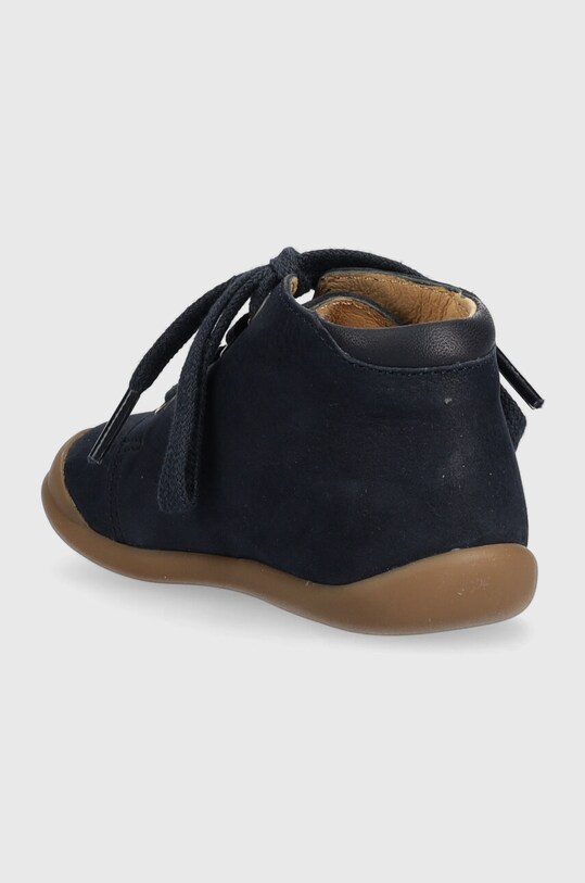 Băieți Pom D'api pantofi din piele intoarsa pentru copii FLEX-UP BOTTINE P1BABH0402.19.23 bleumarin