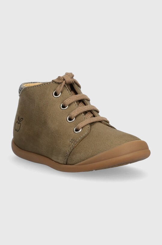 Pom D'api incaltaminte din piele pentru copii P1BABJ0403.19.23 bej AW23