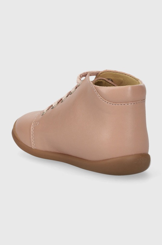Chłopiec Pom D'api półbuty dziecięce FLEX-UP BOTTINE VEG P1BCAB04R2.24.25 pomarańczowy