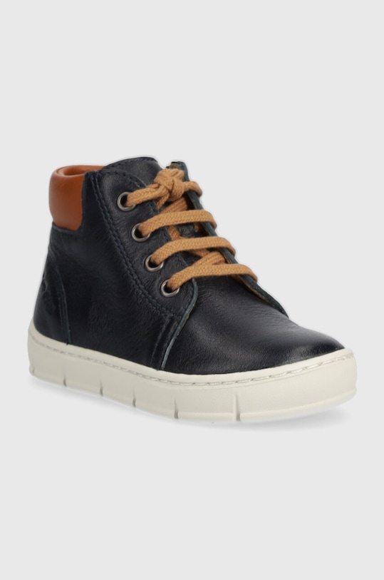 Pom D'api incaltaminte din piele pentru copii P1CBAO0403.21.23 bleumarin AW23