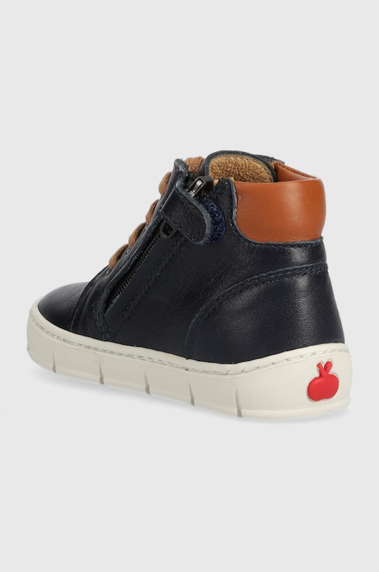 Băieți Pom D'api incaltaminte din piele pentru copii P1CBAO0403.21.23 bleumarin