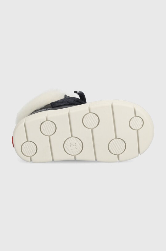 Pom D'api ghete de iarna pentru copii din piele START TOP FUR P1CCAP04R2.21.23 bleumarin