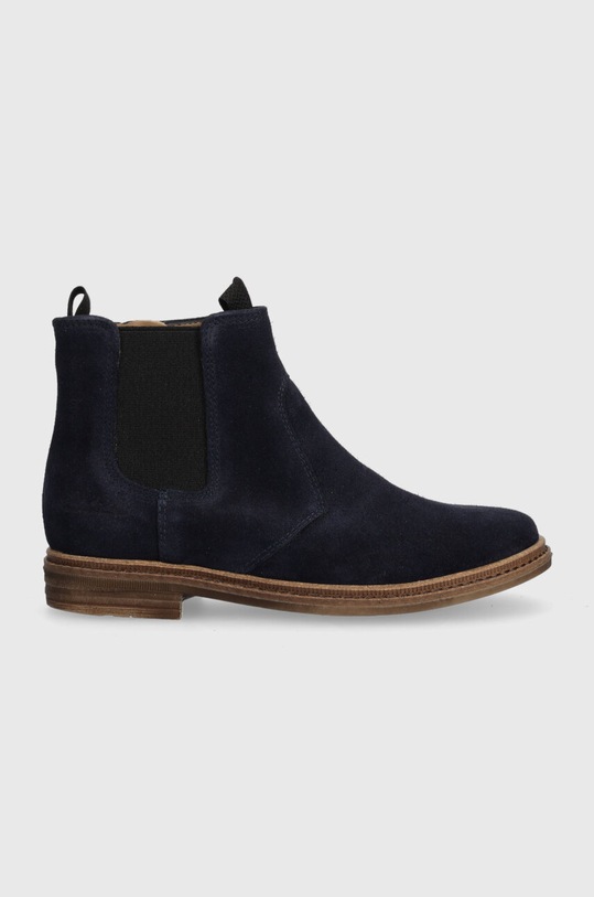 Pom D'api cizme chelsea din piele intoarsa BROTHER JODZIP neizolat bleumarin P1OADZ04R2.28.30