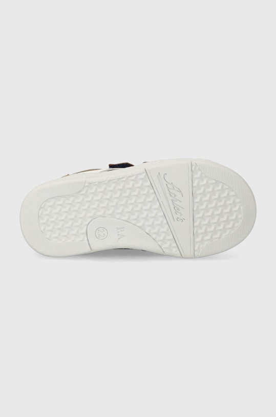 Pom D'api sneakersy skórzane dziecięce MOUSSE EASY RACING P1PECO0403.19.23 zielony
