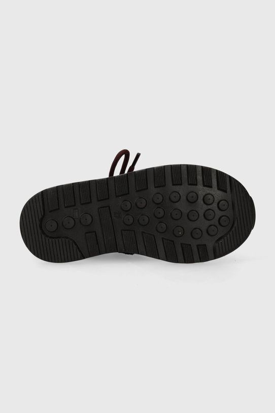 Detské semišové poltopánky Pom D'api FLOW BOOTS P1QPEP0402.24.27 tmavomodrá