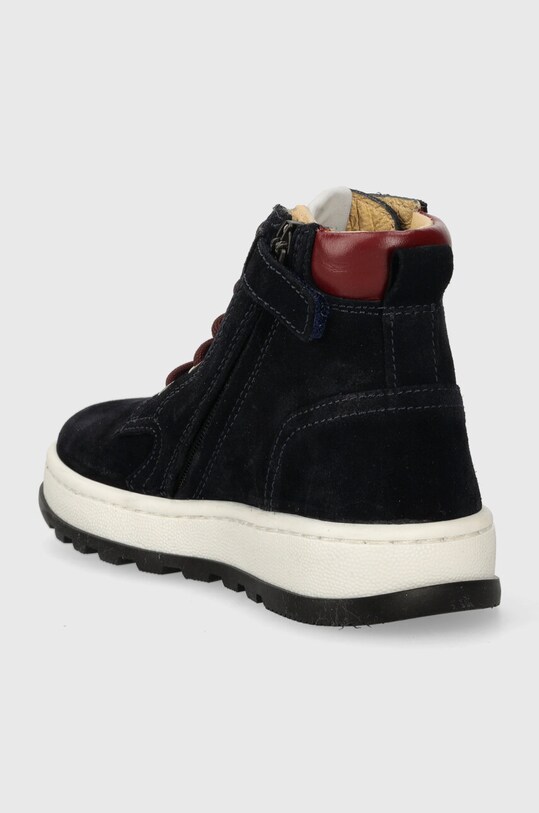 Хлопчик Дитячі замшеві туфлі Pom D'api FLOW BOOTS P1QPEP0402.28.30 темно-синій