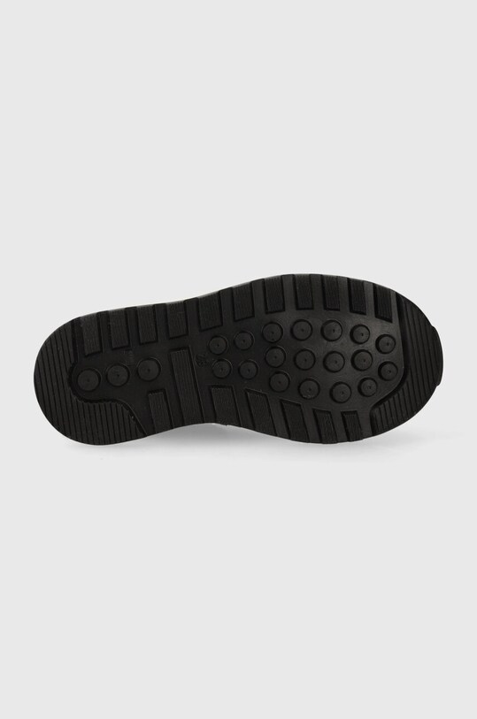 Дитячі замшеві туфлі Pom D'api FLOW BOOTS P1QPEP0402.28.30 темно-синій