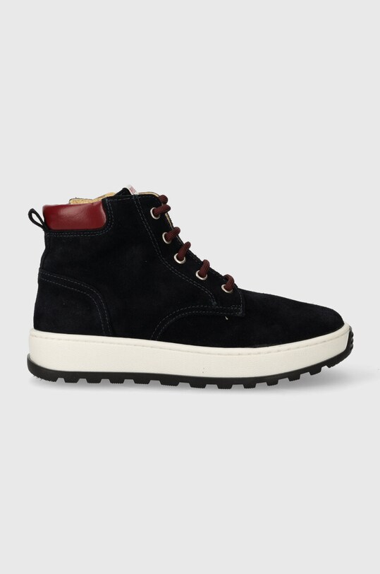 Pom D'api pantofi din piele intoarsa pentru copii FLOW BOOTS bleumarin P1QPEP0402.31.34