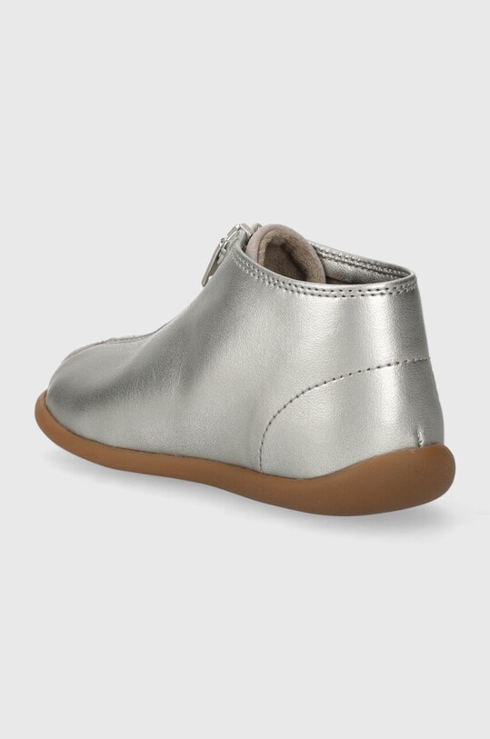 CHLAPEC Dětské polobotky Pom D'api P1UCAC04R2.19.23 stříbrná