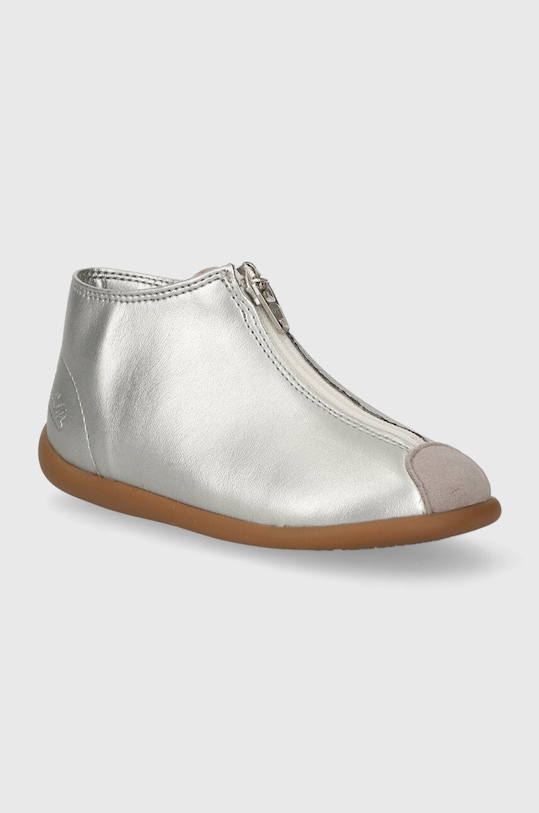 Детски половинки обувки Pom D'api P1UCAC04R2.24.27 сребърен AW23