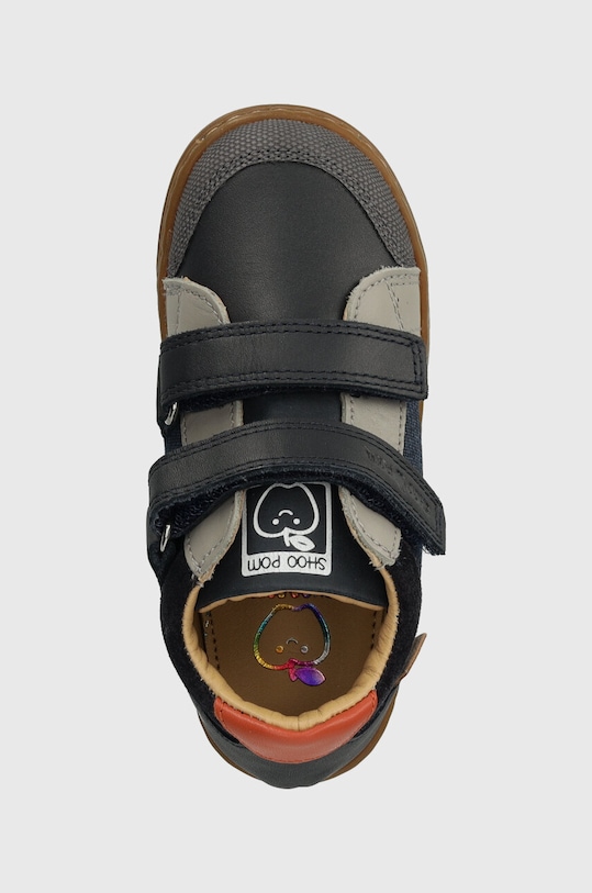 Дитячі шкіряні кросівки Shoo Pom темно-синій P4AMDB0403