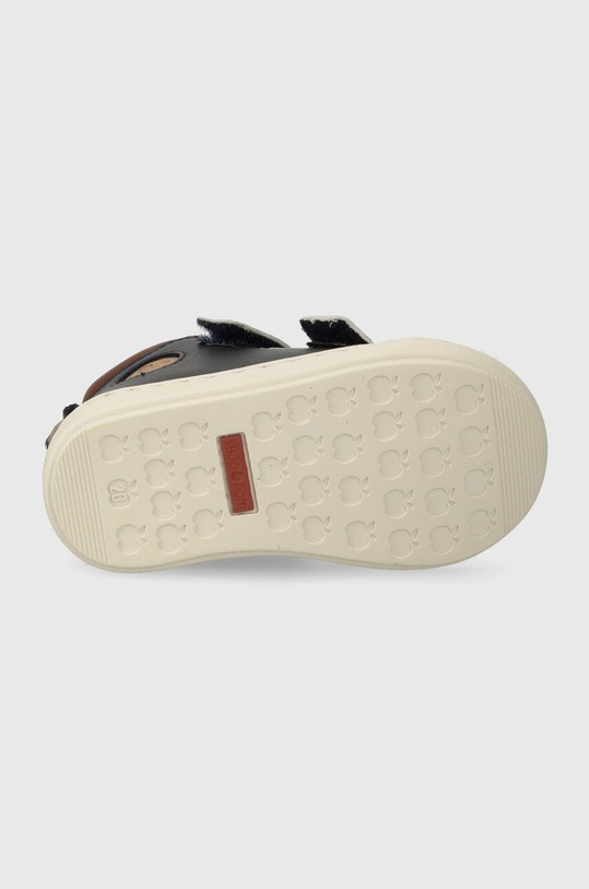 Παιδικά δερμάτινα αθλητικά παπούτσια Shoo Pom P4AUCM0405.20.25 σκούρο μπλε