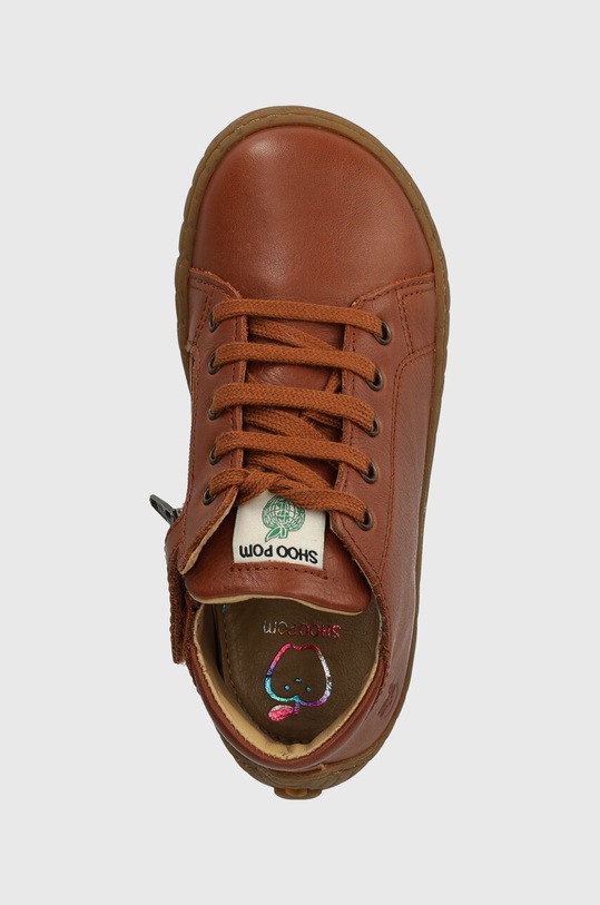 Shoo Pom półbuty skórzane dziecięce brązowy P4EBEF0401