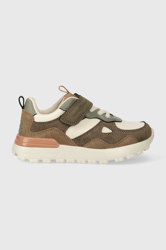 Shoo Pom sneakersy dziecięce syntetyczny brązowy P4JAAM0405.28.35