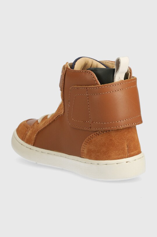 Chłopiec Shoo Pom półbuty skórzane dziecięce P4KAFB04R1.28.32 brązowy