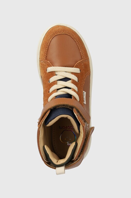 Shoo Pom półbuty skórzane dziecięce brązowy P4KAFB04R1.28.32