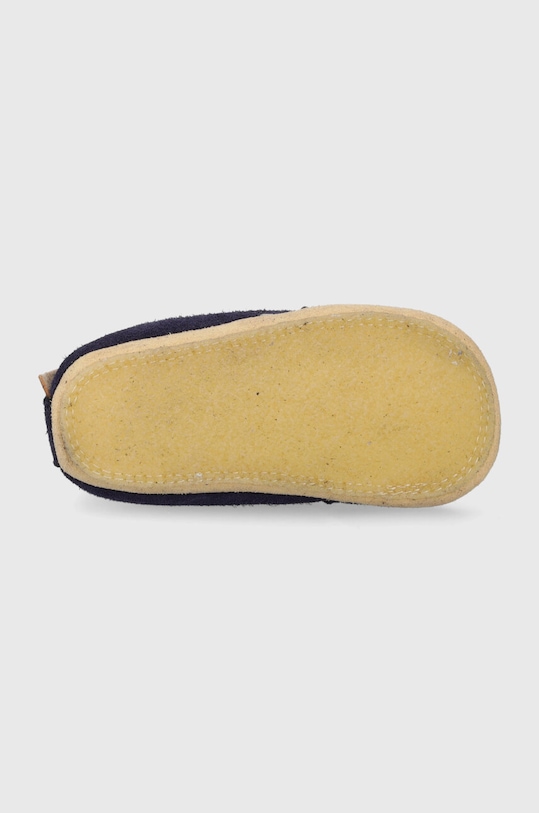 Shoo Pom buty zamszowe niemowlęce P4NBEV0404 granatowy