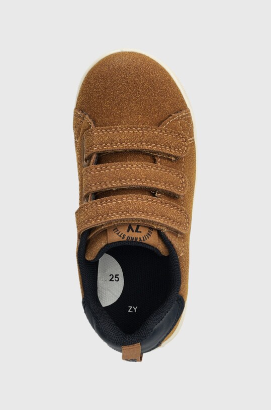 zippy sneakersy brązowy 3105630101