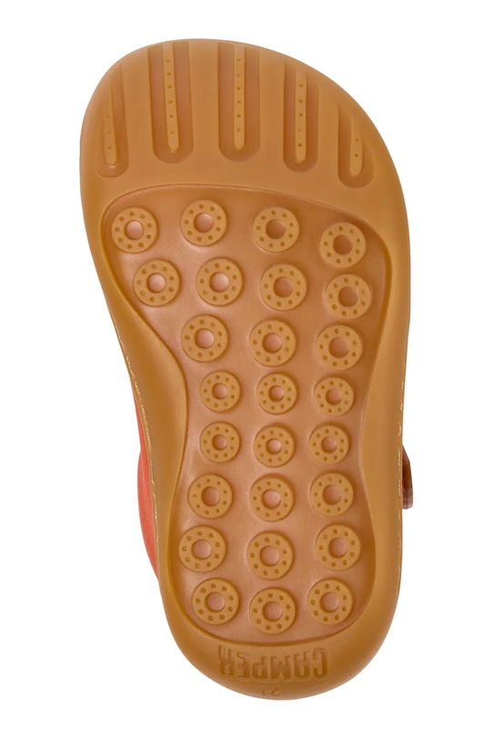 Camper gyerek félcipő bőrből 80153 narancssárga