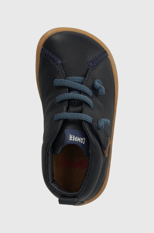 Dětské kožené polobotky Camper námořnická modř 80153