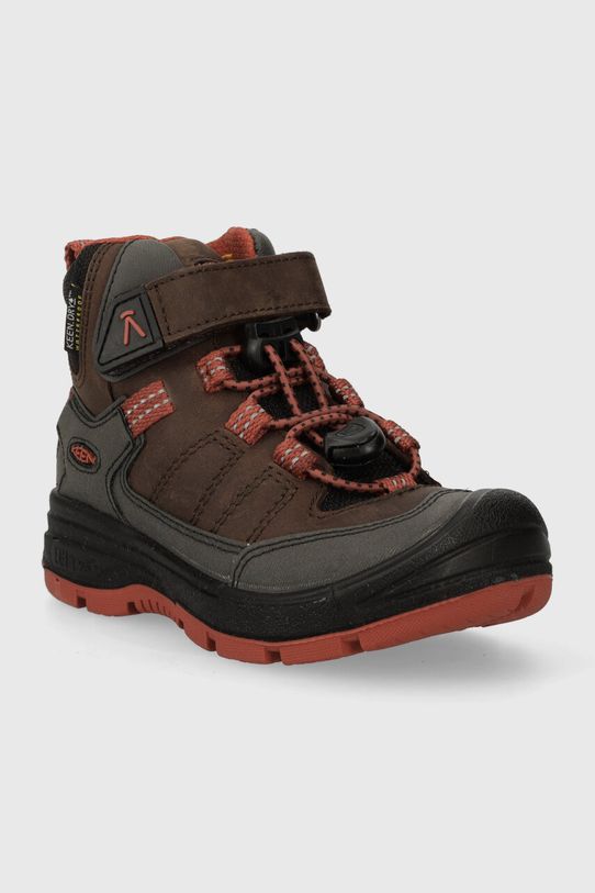 Detské zimné topánky Keen 1023884 hnedá AW23