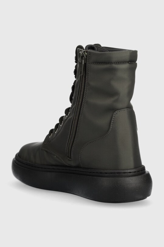 Мальчик Детские зимние сапоги Emporio Armani XYN010.XOT83 зелёный