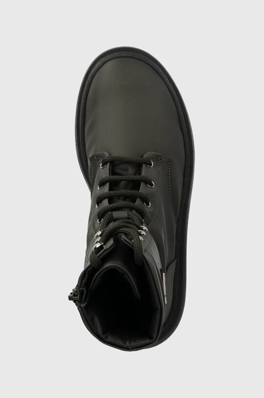 Детские зимние сапоги Emporio Armani зелёный XYN010.XOT83