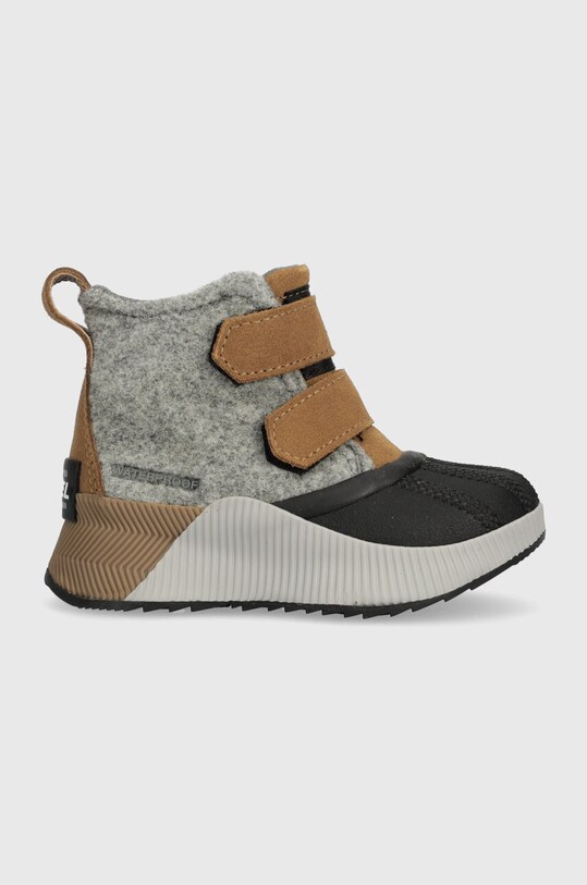 Sorel buty zimowe dziecięce CHILDRENS OUT N ABOUT™ CLASSIC WP tekstylny beżowy 198513