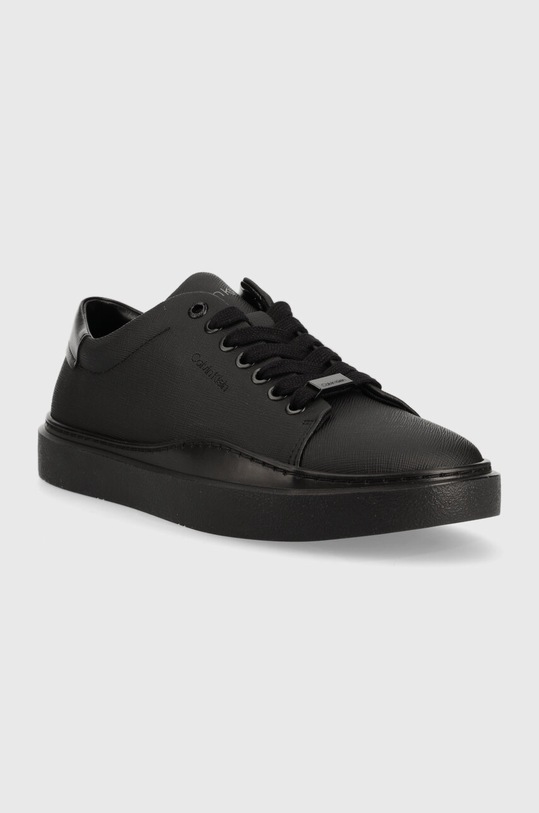 Calvin Klein sneakersy LOW TOP LACE UP LTH HM0HM01051 czarny AW23