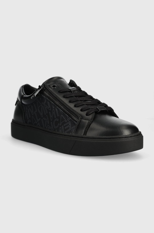 Calvin Klein sneakersy LOW TOP LACE UP W/ZI HM0HM01059 czarny AW23