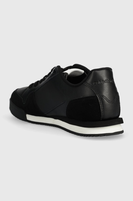 Scarpe Calvin Klein Jeans sneakers in pelle LOW PROFILE RUNNER M YM0YM00695 nero
