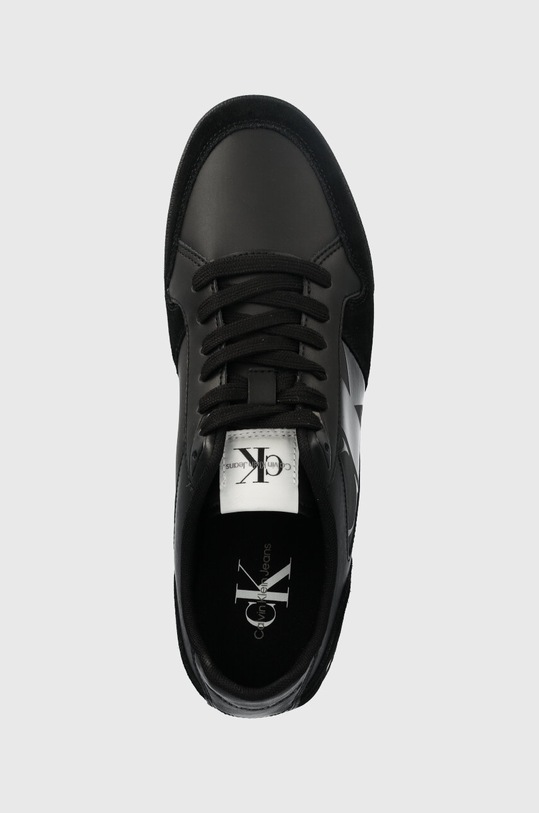 Calvin Klein Jeans sneakers in pelle LOW PROFILE RUNNER M nero YM0YM00695
