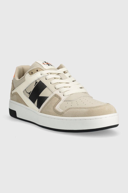 Calvin Klein Jeans sneakersy BASKET CUPSOLE LACEU YM0YM00709 beżowy AW23