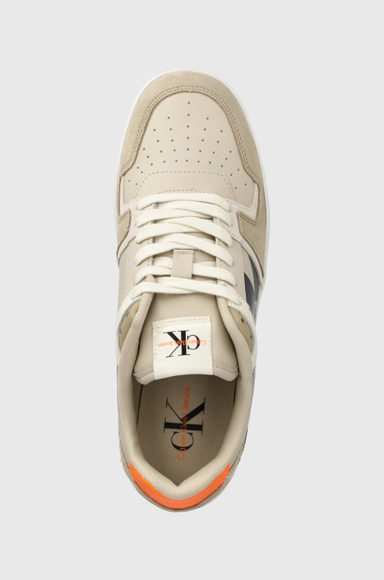 Calvin Klein Jeans sneakersy BASKET CUPSOLE LACEU beżowy YM0YM00709