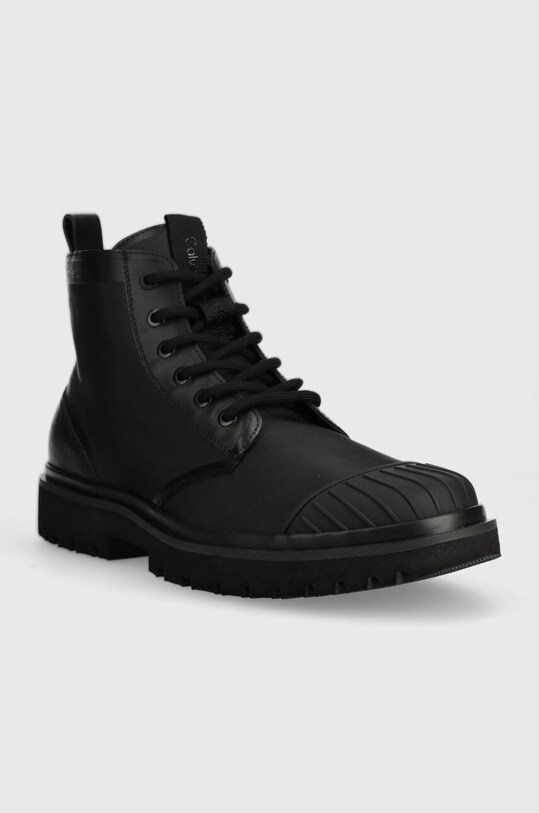 Черевики Calvin Klein Jeans EVA LACEUP BOOT MID YM0YM00833 чорний AW23