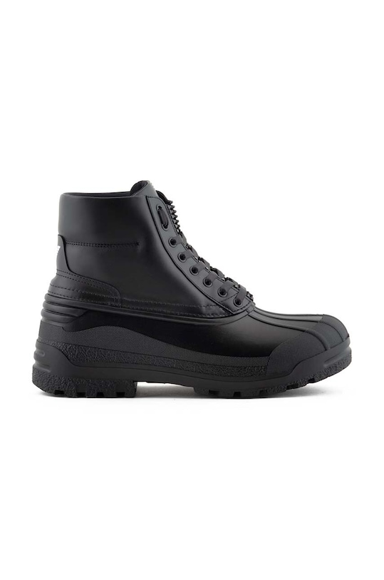Emporio Armani buty wysokie syntetyczny czarny X4M391.XF741.00002