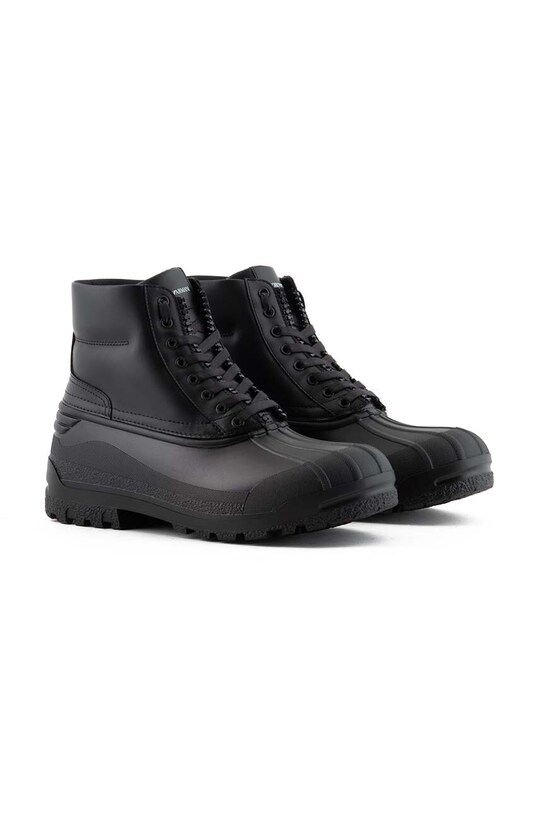 Emporio Armani buty wysokie X4M391.XF741.00002 czarny AW23