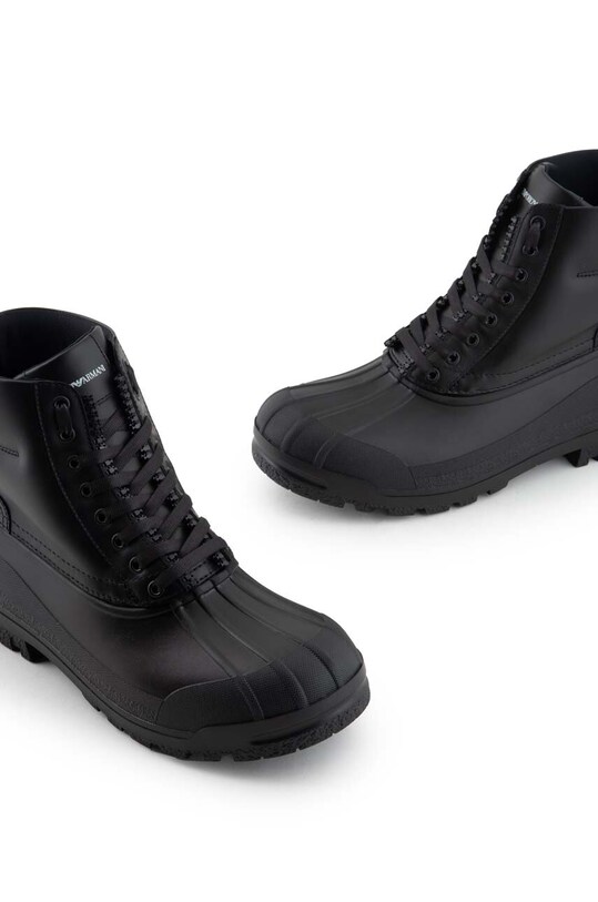 Emporio Armani buty wysokie czarny X4M391.XF741.00002